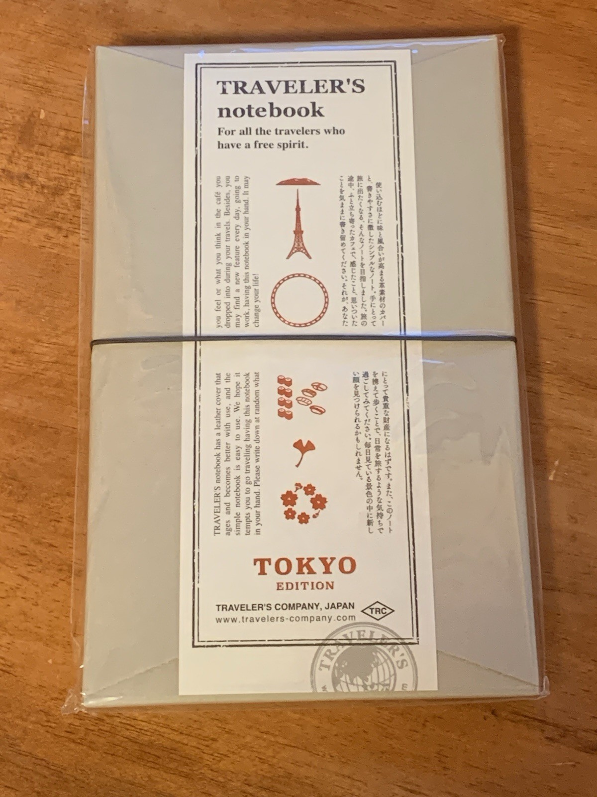 Traveler’s Company Tokyo Edition Traveler’s NoteBook Black 2024 New