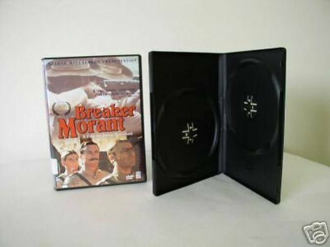1000 DOUBLE DVD CASES, NO LOGO, BLACK – PSD32