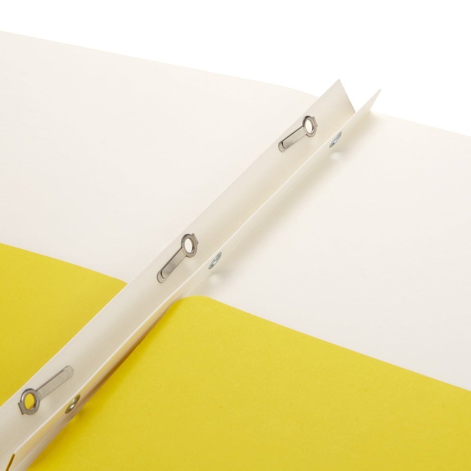 2 Pocket Folder with Prongs, 1 Side Printed, Assorted Colors, 50 pack