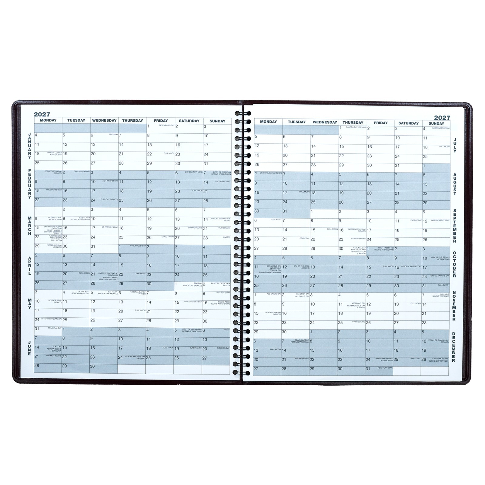 2026 At-A-Glance 70-260-50 Monthly Planner, 9 x 11″, Winestone Cover