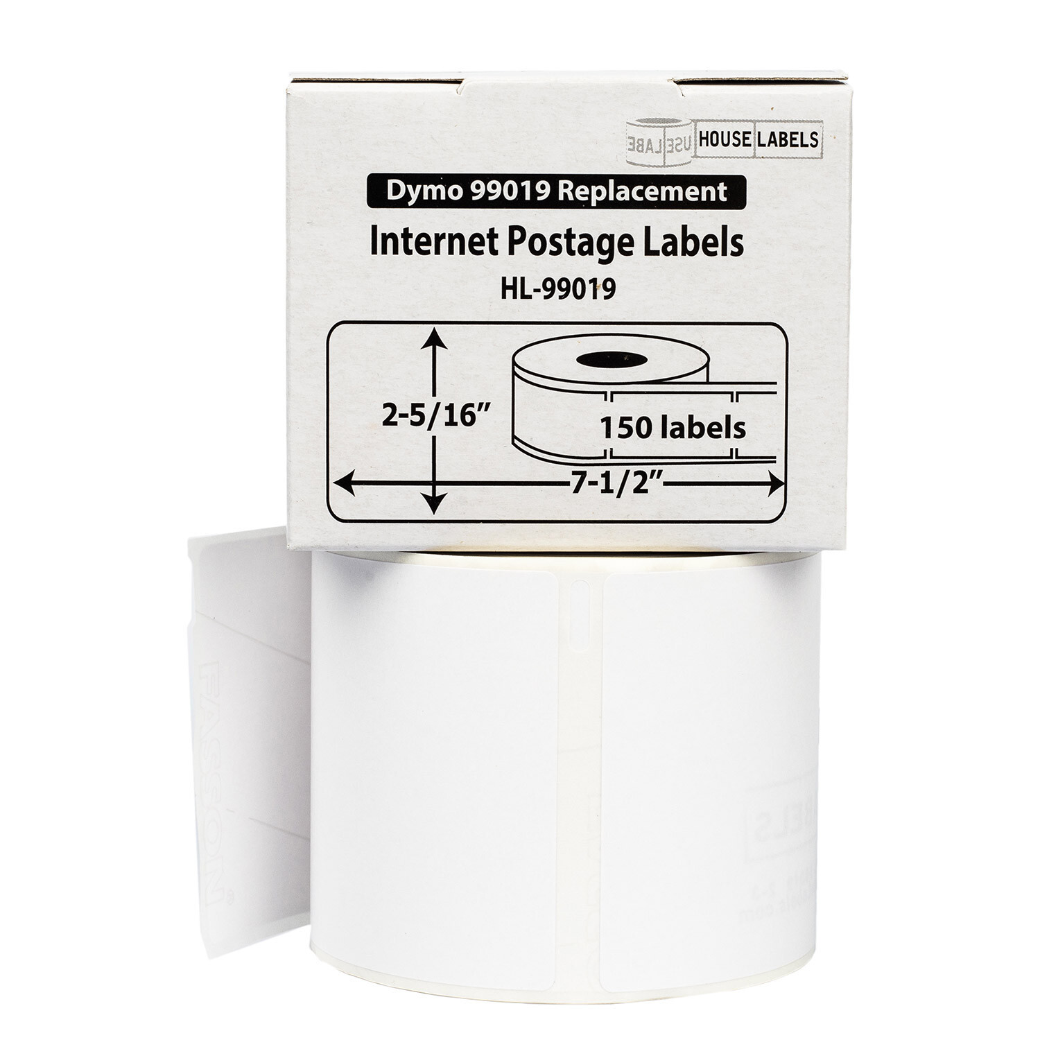 DYMO 99019 1-Part eBay PAYPAL Direct Thermal Postage Labels – (6) Rolls of 150