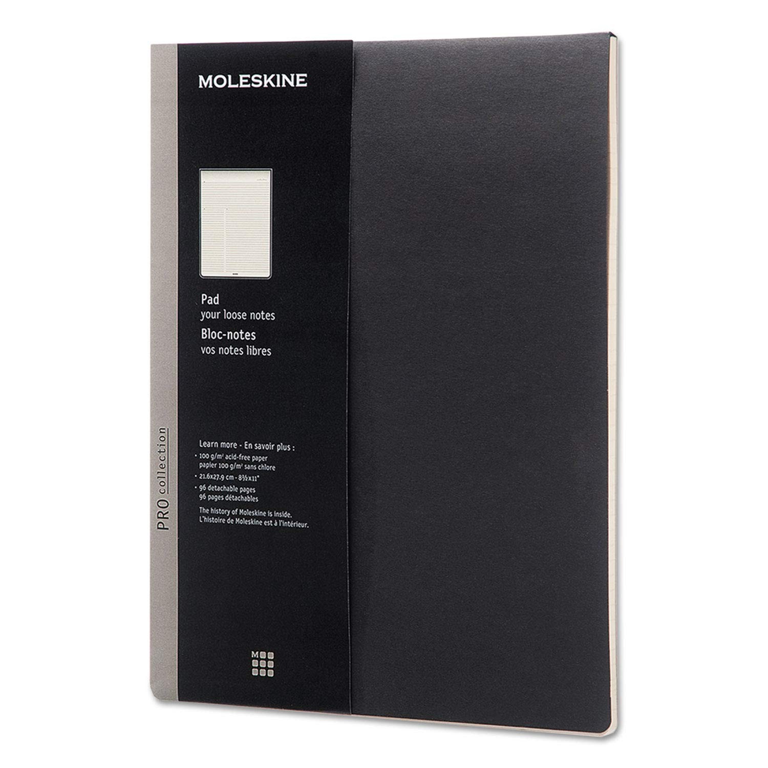 Professional Notepad, Medium College Rule, 96 Ivory Sheets, 8.5 x 11 Inches