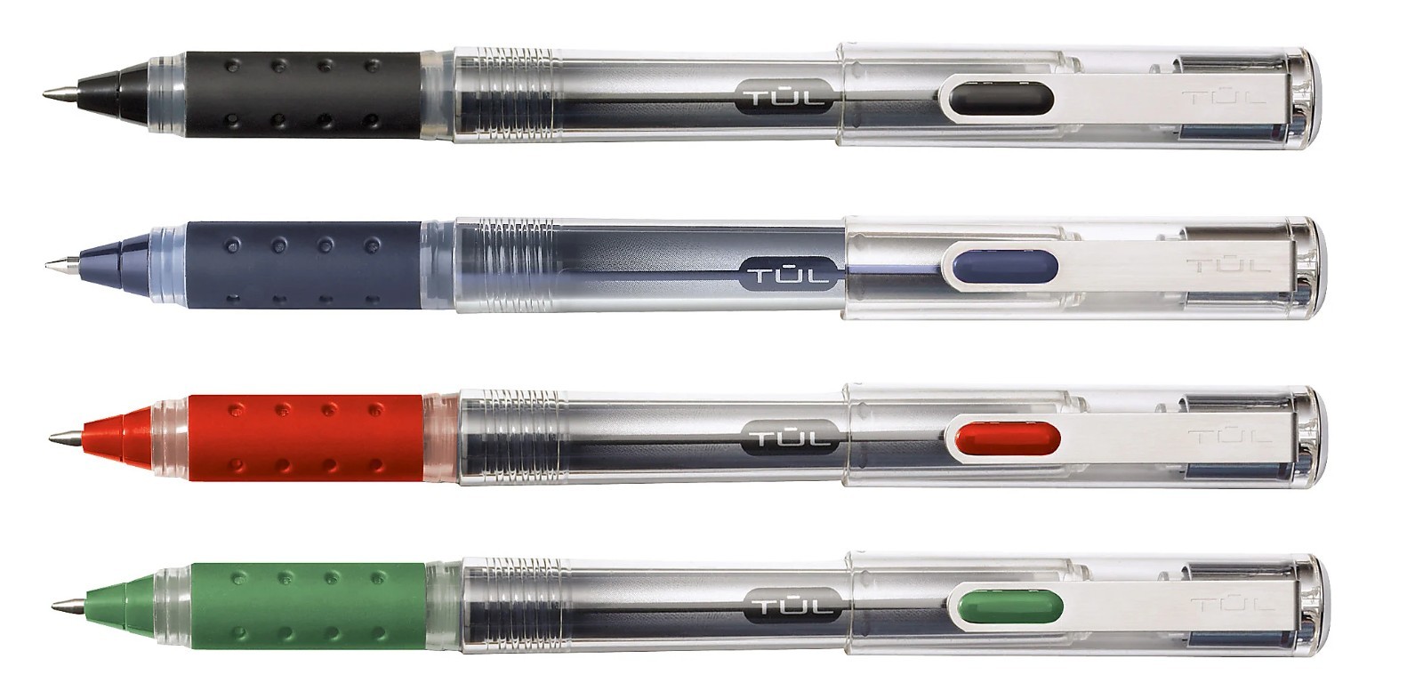 TUL RB1 Rollerball Pens 4-Pack NEW Discontinued Designer Private Archive RARE