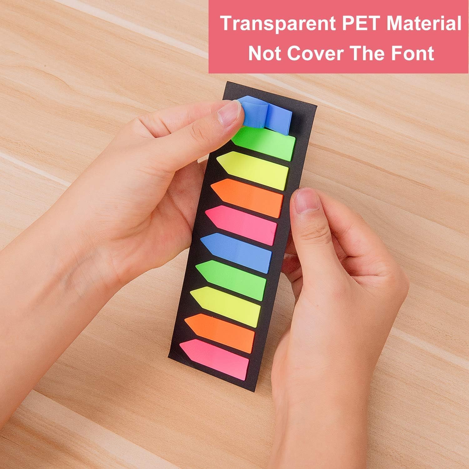 2000 Count Neon Color Tape Flag, Page Markers,Index Tab Flags,Sticker Note,
