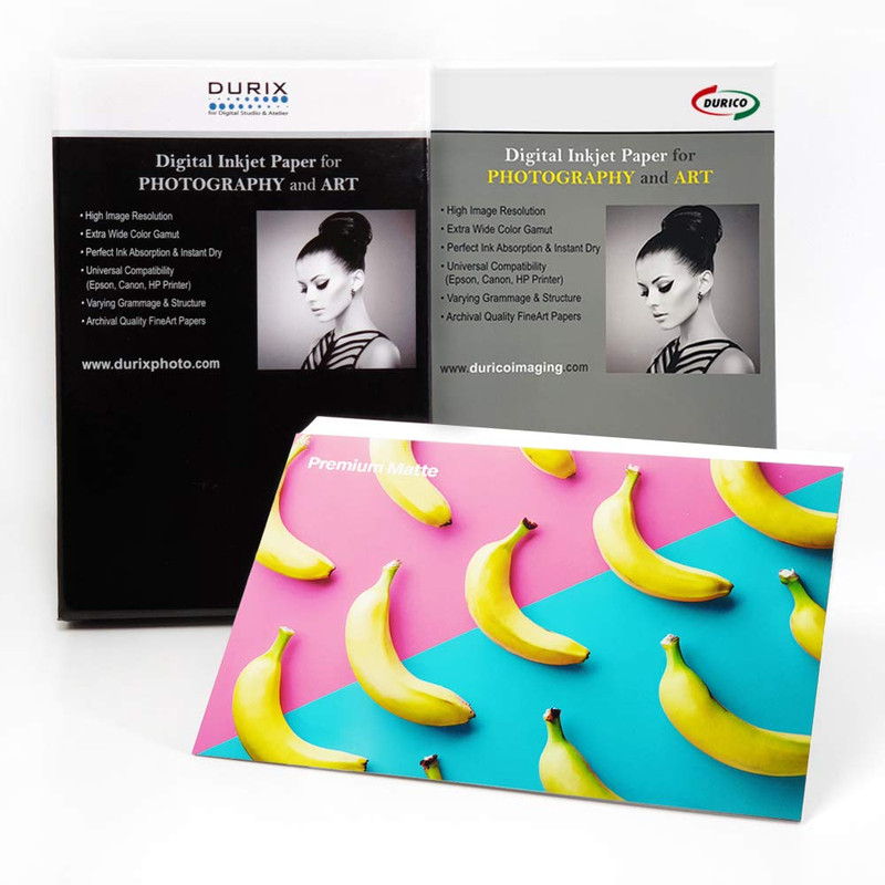 Durix Durico Premium Matte 230Gsm Digital Inkjet Photo Paper 8 X 10 50 Sheets