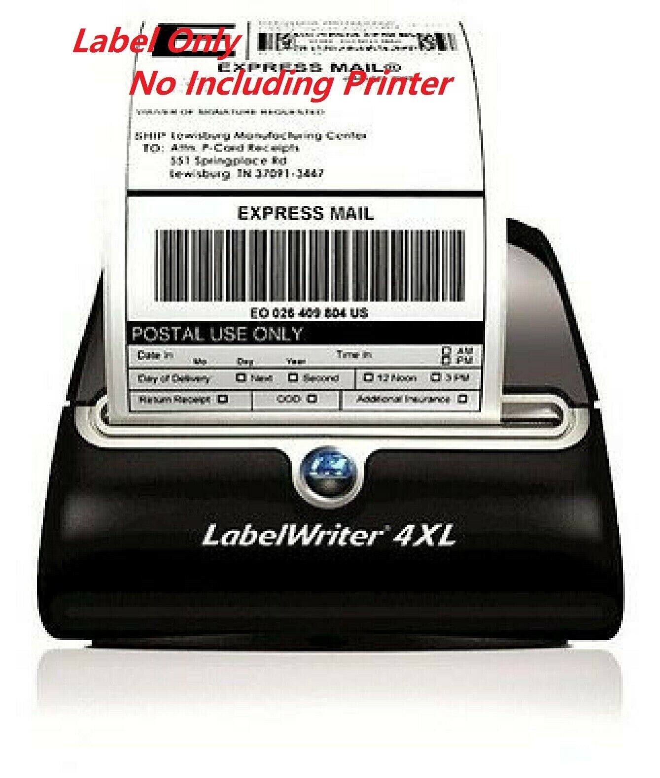 20 Rolls 4×6 220/Roll Thermal Labels Compatible Dymo 4XL LabelWriter 1744907