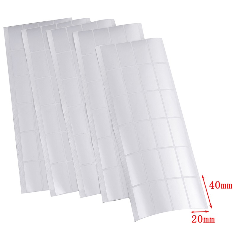 100Pc Blank security seal tamper proof warranty void label stickers matte`s B“iy