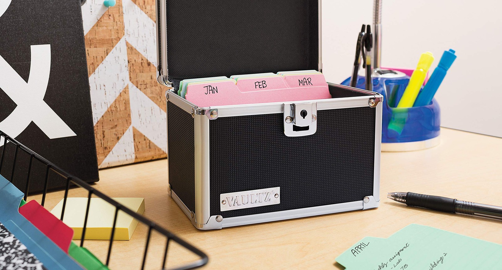 Tabbed Index Cards 4 x 6 in Assorted Colors 48 Pack