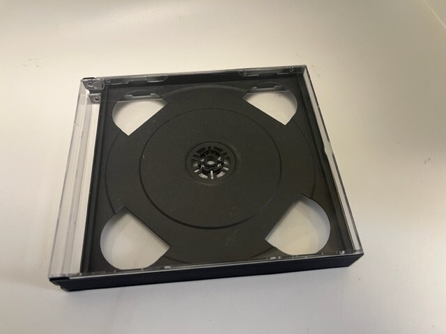 10 New 24MM CHUBBY Double CD Jewel Cases w Black Middle Tray Free S&H