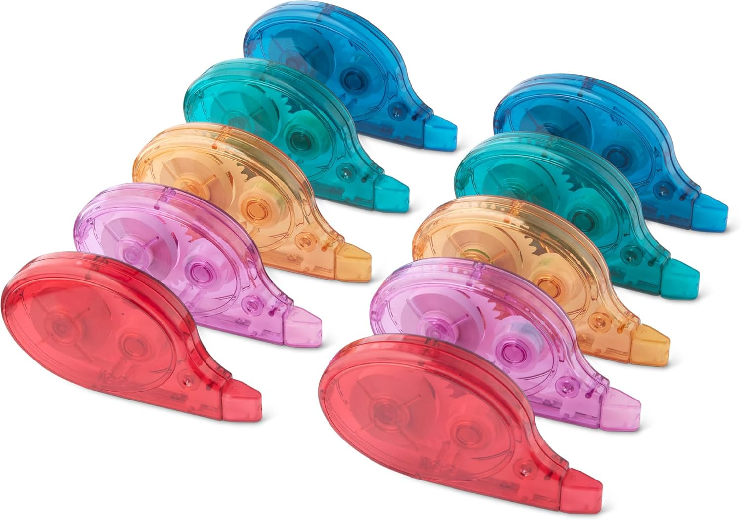 White-Out Correction Tape with Dispenser, Clean and Easy to Use, 39.3Ft, 10-Pack