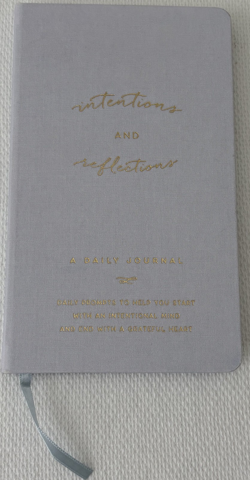 Eccolo – Intentions & Reflections Daily Journal Book, HC w/Ribbon Place Holder