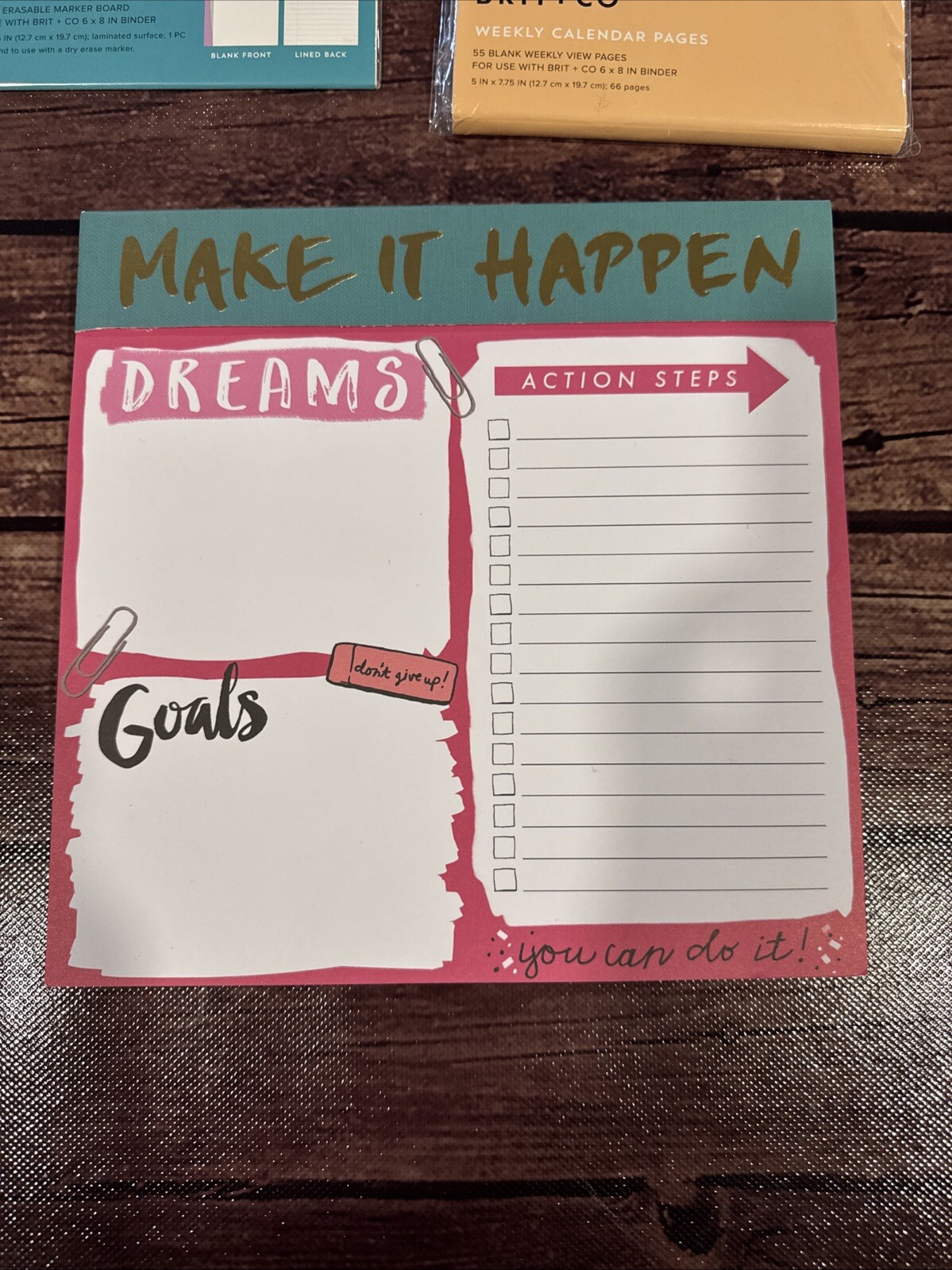 Brit + Co Design Your Own UNDATED Planner Lot #3 – See Description for More Info