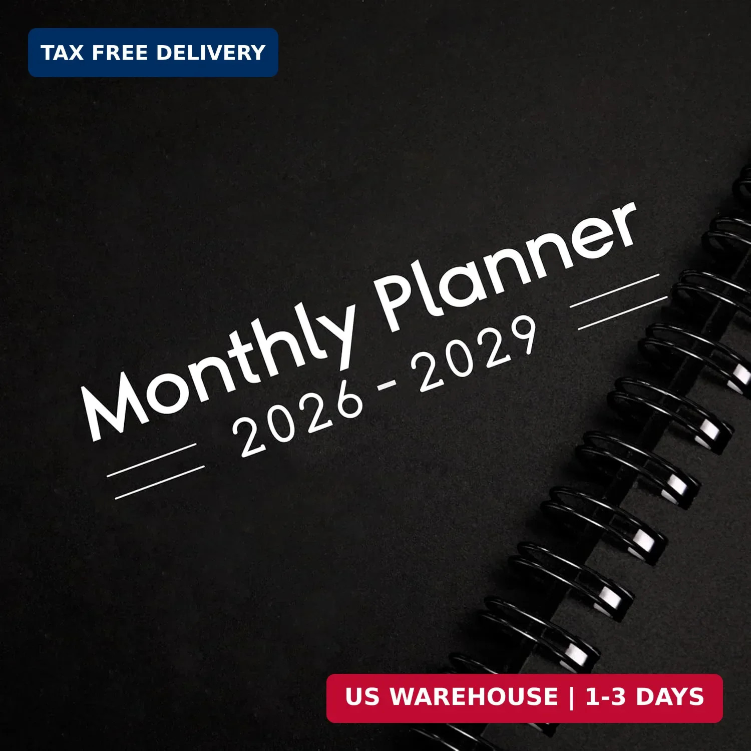 2026-2029 Monthly Planner – 3 Year Planner 2026-2029, JUL 2026 – JUN 2029, 36 Mo