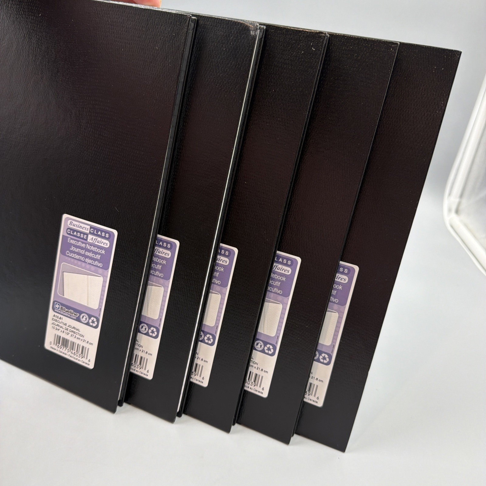 5 x Blueline A10.81 Executive Journal Notebook, 10-3/4 x 8-1/2″, 150 Pages