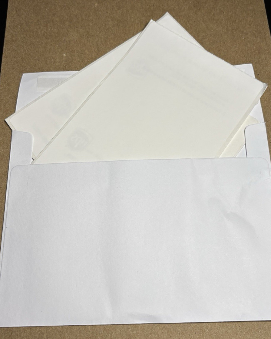 20 4″x6″Fanfold Direct Thermal Shipping Labels Blank for Zebra and Rollo Printer