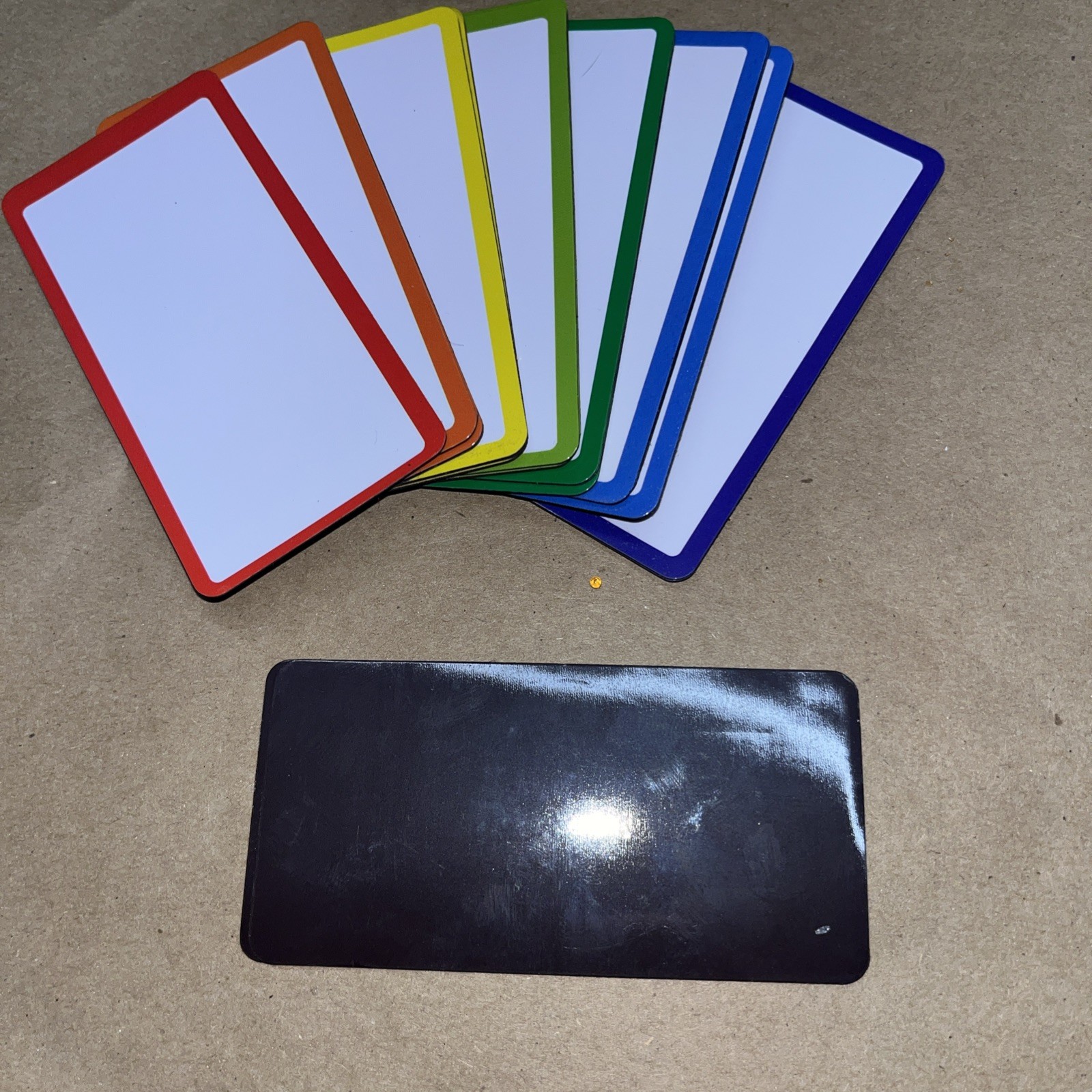Pack Of 32! Multicolor Dry Erase Magetic 2”x4” Labels