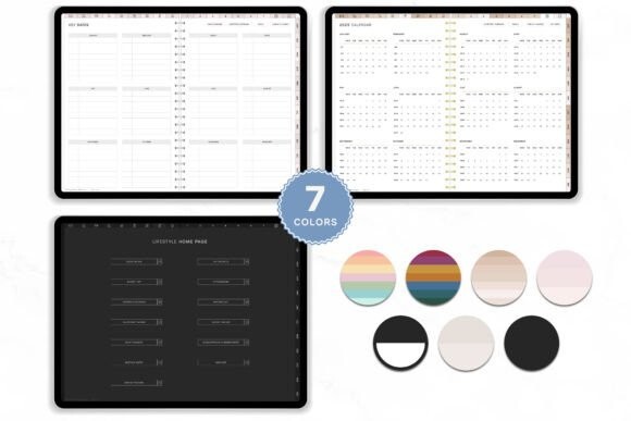 Digital Planner, GoodNotes Planner, iPad Planner, Notability Planner, Daily Week