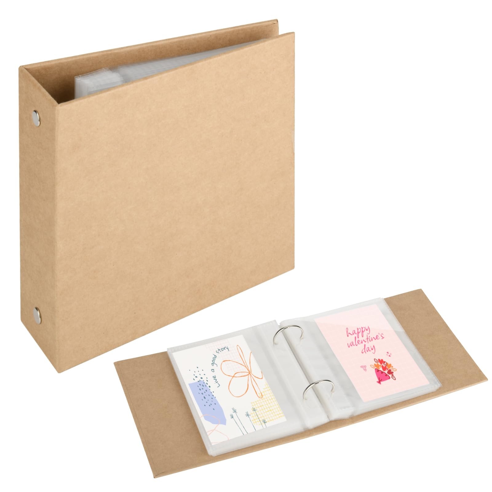 3×5 Index Card Holder Craft Binder Card Organizer for Note Cards, Flash Cards…
