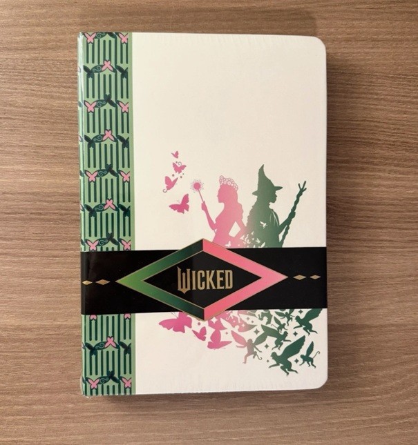 new sealed WICKED Target Exclusive Hardcover Journal (192 Sheets) notebook