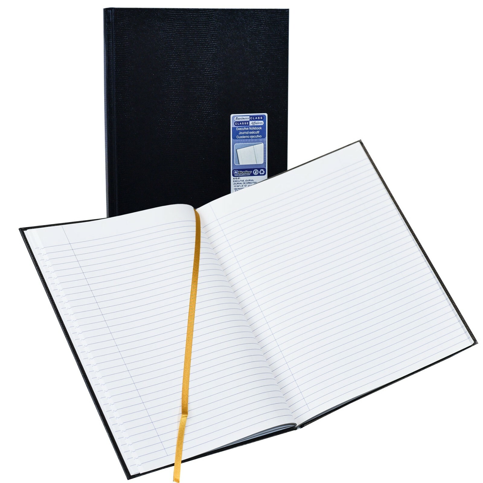 Blueline A10.81 Executive Journal Notebook, 10-3/4 x 8-1/2″, 150 Pages