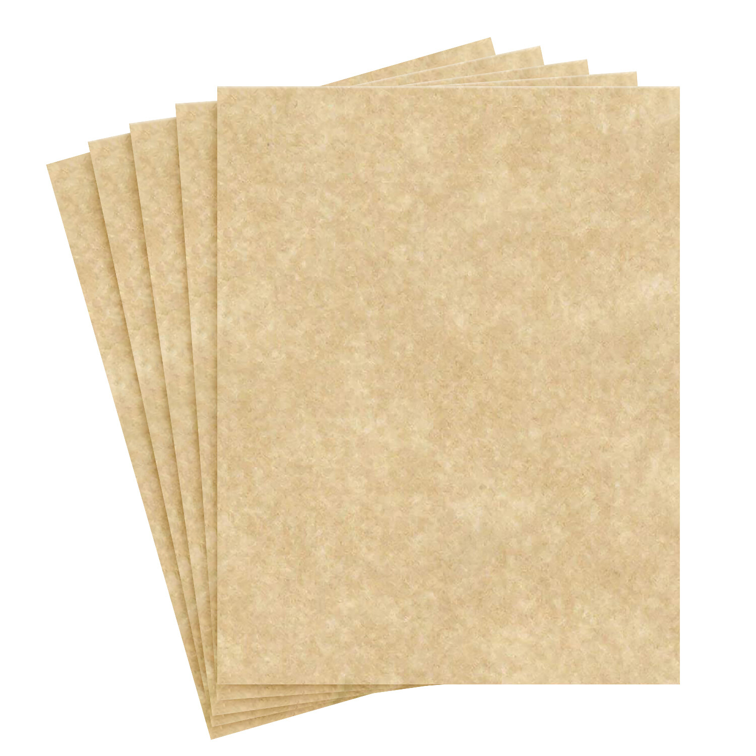 Astroparche Parchment Card Stock Paper, Aged, 65lb Cover (176GSM), 50 Qty