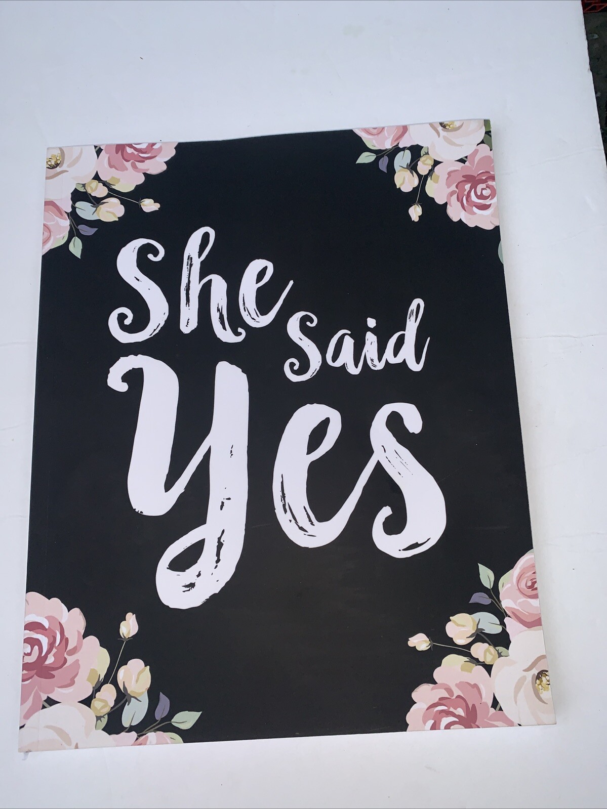 She Said Yes Wedding Planner Bride Step by Step Memory