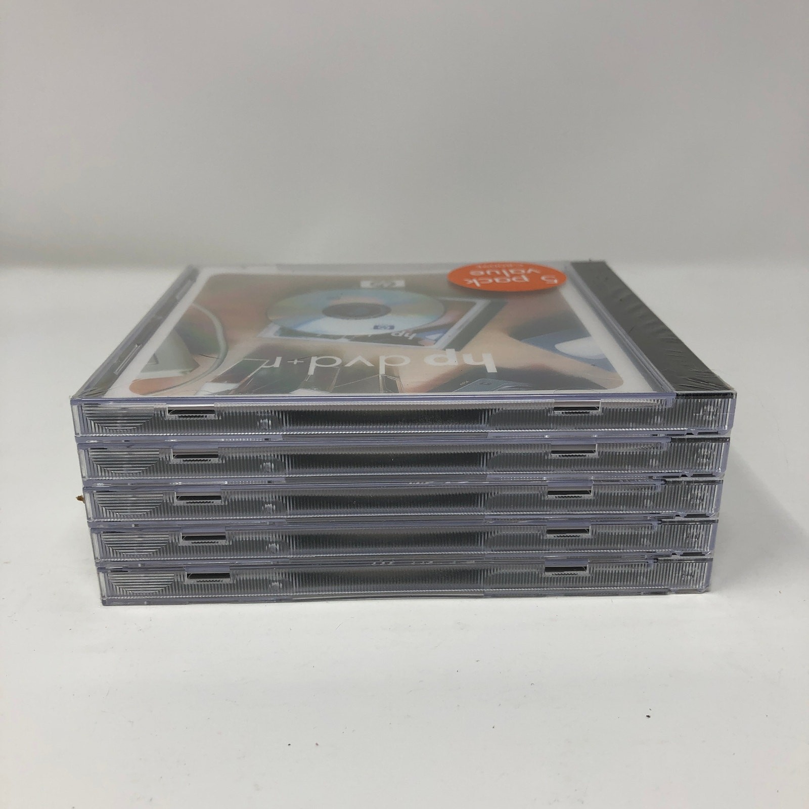 HP DVD+R Media 16X 4.7 GB 5-Pack 2002 Hewlett Packard Standard Jewel Case C8009E