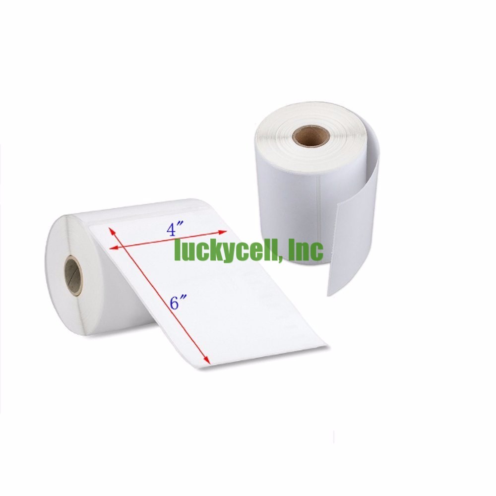 4×6 Direct Thermal 20 Rolls 5,000 Labels For Zebra Eltron 2844 (FREE SHIPPING)