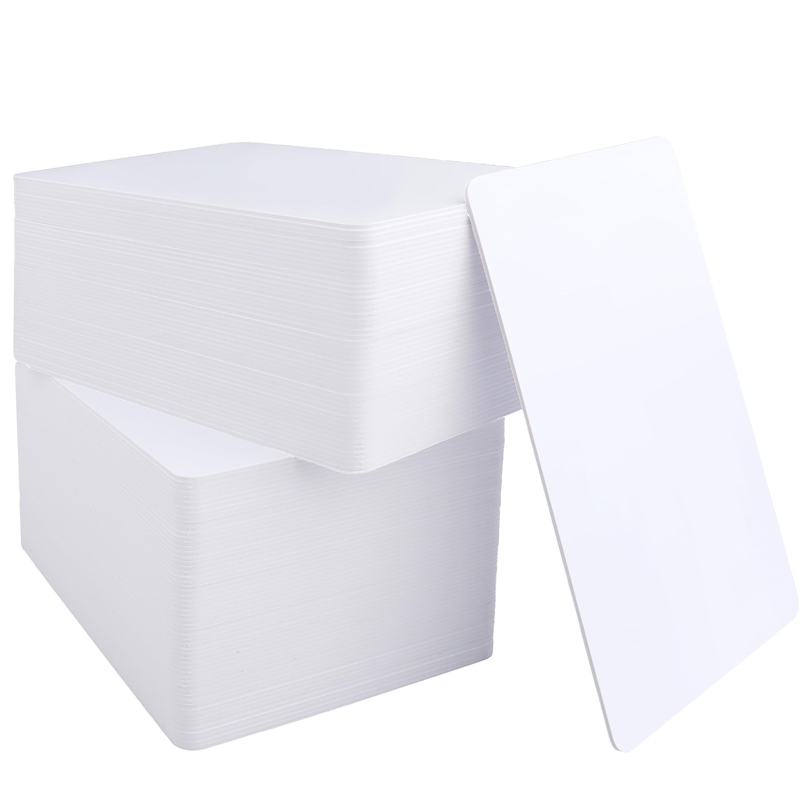 250 PCS Premium Blank PVC Graphic ID Cards CR80 30 Mil White Plastic Printer