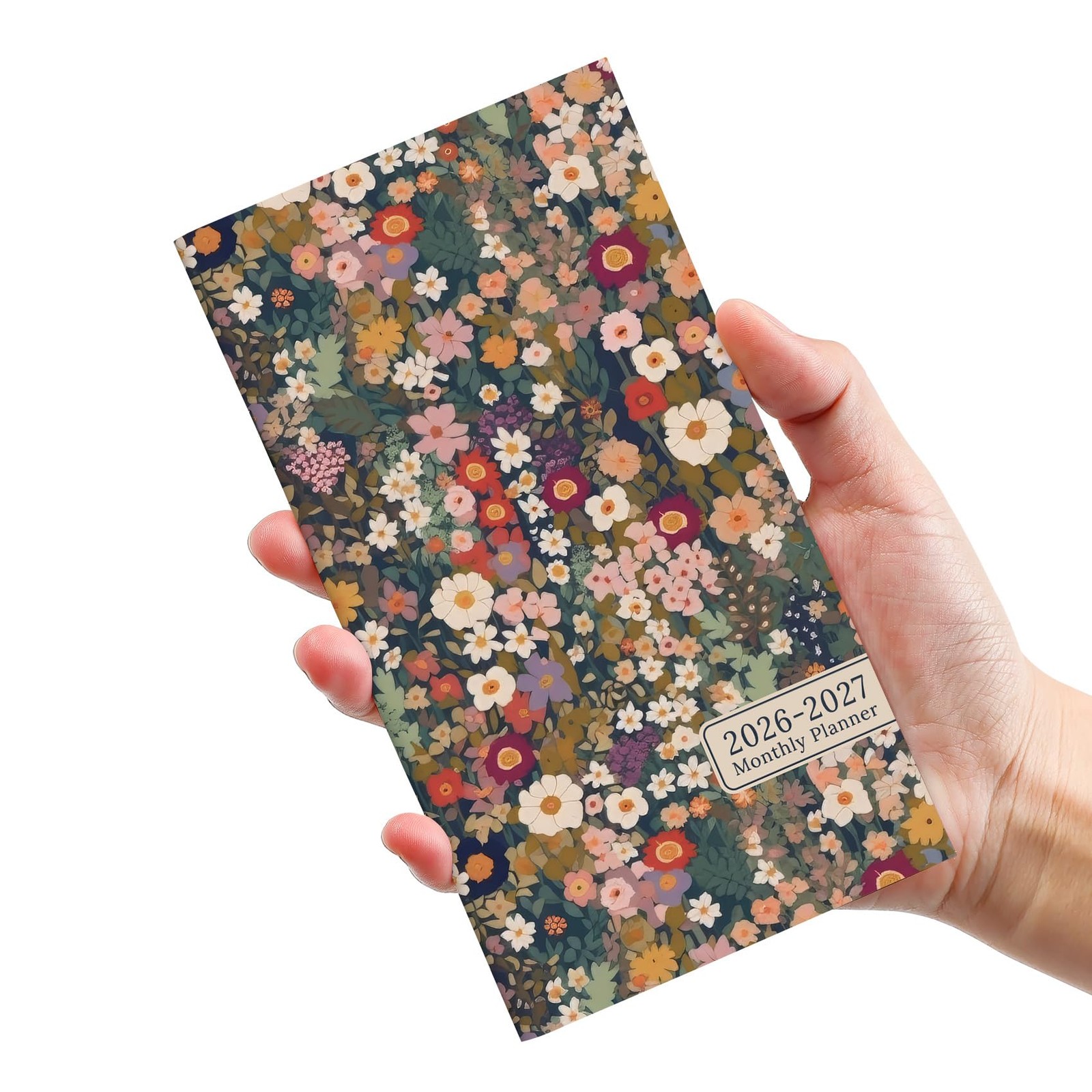 Pocket Calendar 2026-2027 for Purse, Two Year Monthly Planner Pocket Size 6.5″