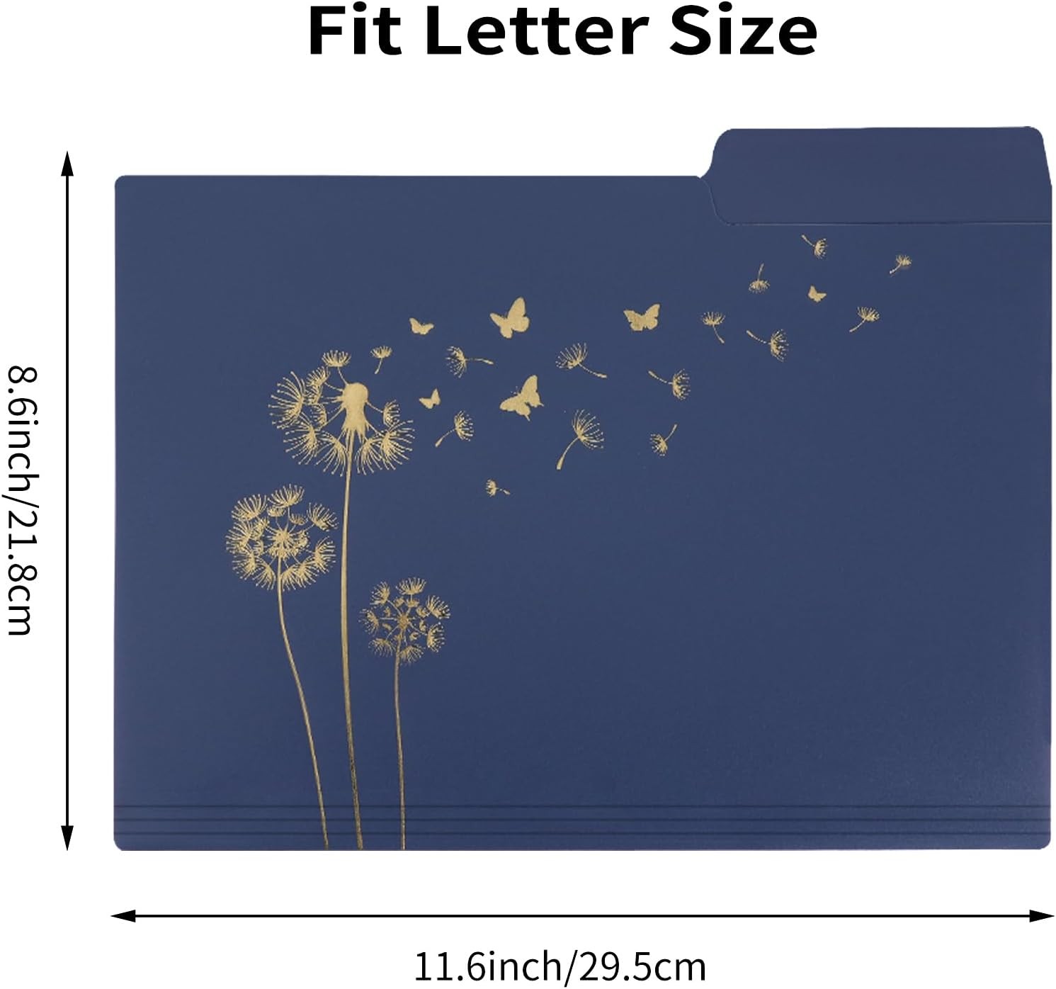 EOOUT 18 Pack Decorative File Folders Floral Cute Vintage Designs