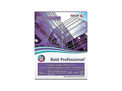 ® Bold Professional Premium Quality Inkjet Or Laser Paper, 5 Reams, Letter Si…