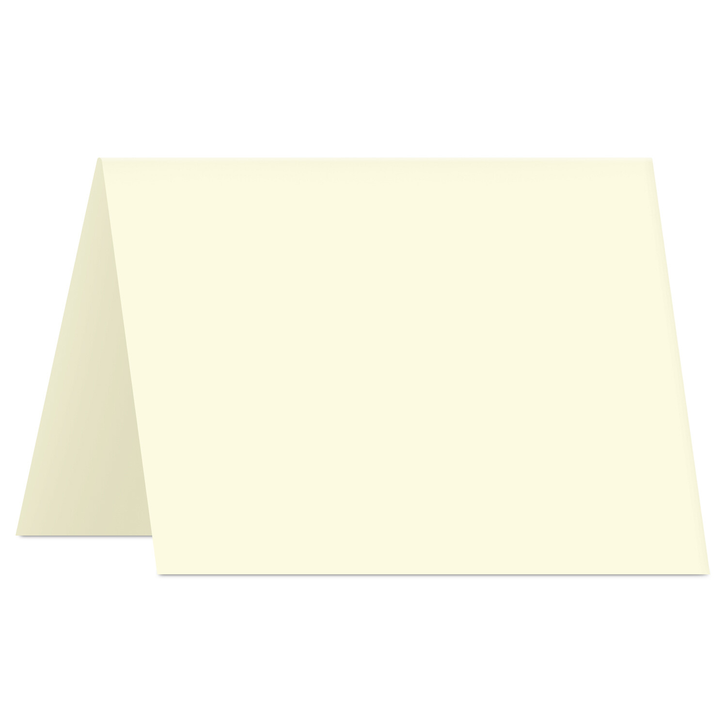 Cream Fold Over Greeting Cards – Heavy 80lb Cover – 5 x 7 (A7) – 50 per Pack