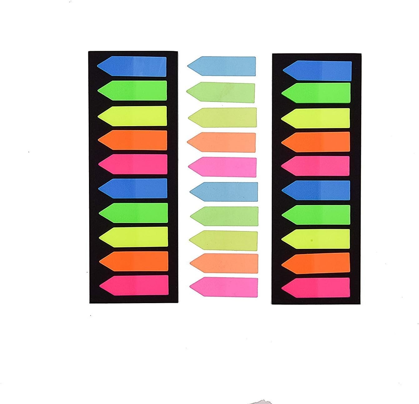 2000 Count Neon Color Tape Flag, Page Markers,Index Tab Flags,Sticker Note,