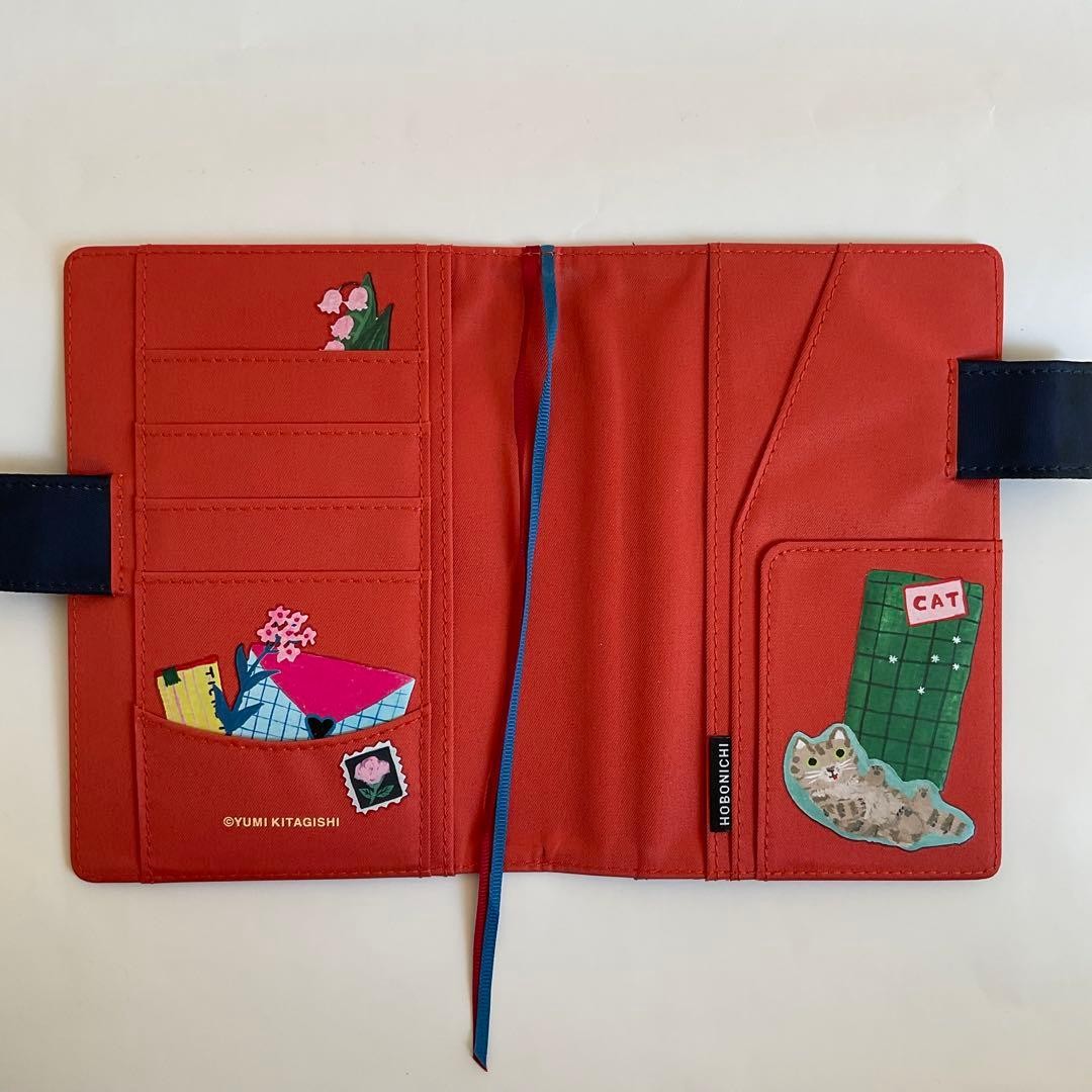 Yumi Kitagishi Diary Hobonichi Techo A6 Cover USED Japan
