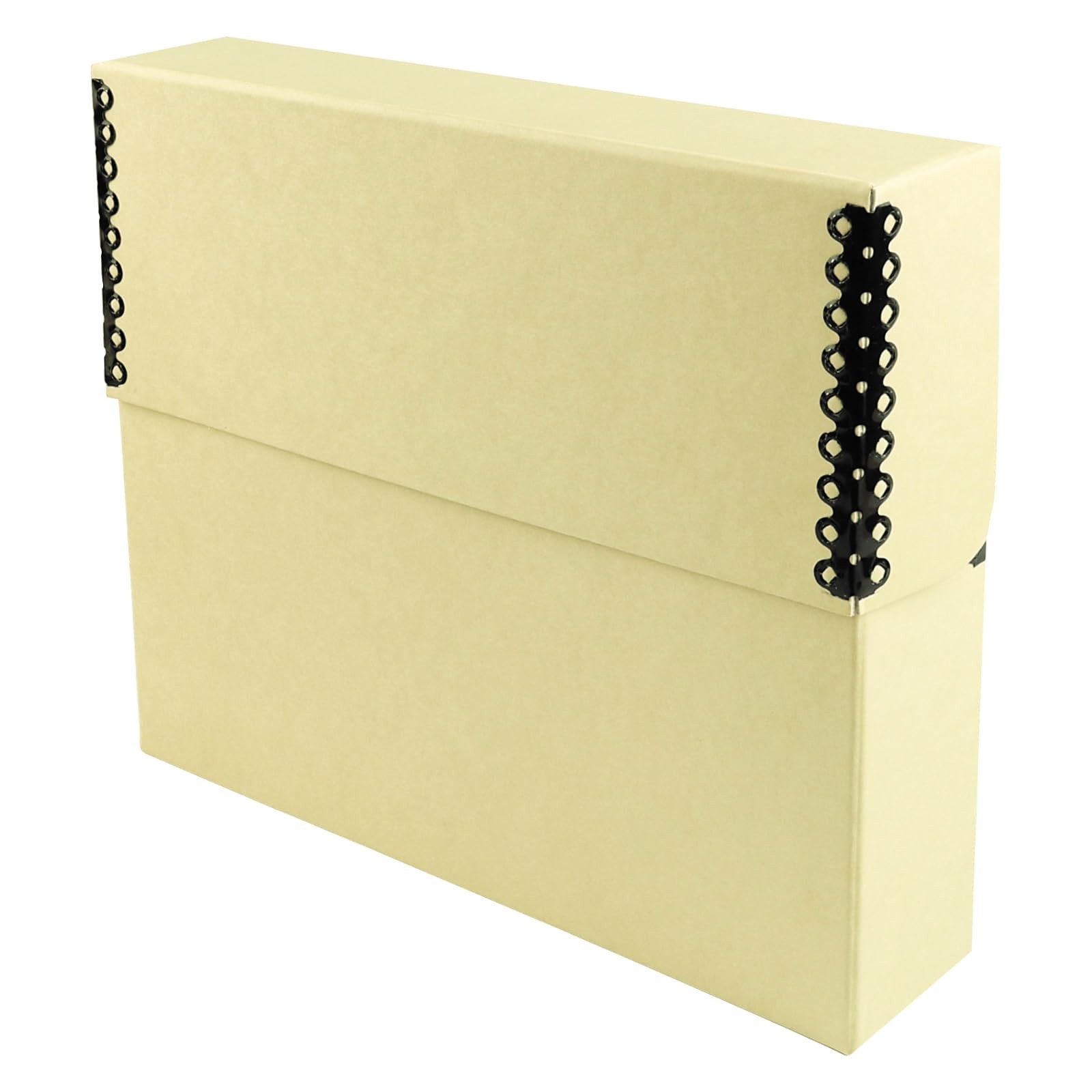 15.5 In Tan Acid-Free Archival Storage Box Museum Art Document Storage Photo