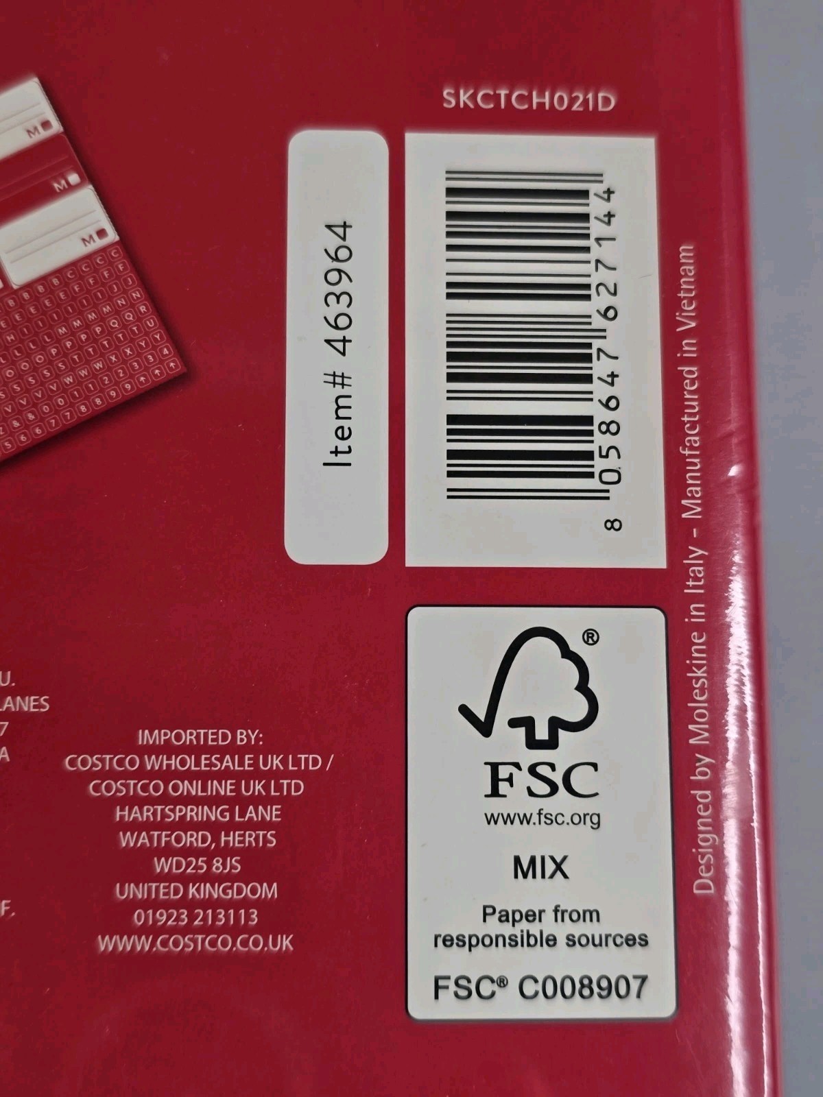 Moleskine 6 Cahier Journals 7-1/2″ X 9-3/4″ 120 Ruled Pages Stitched Binding NEW