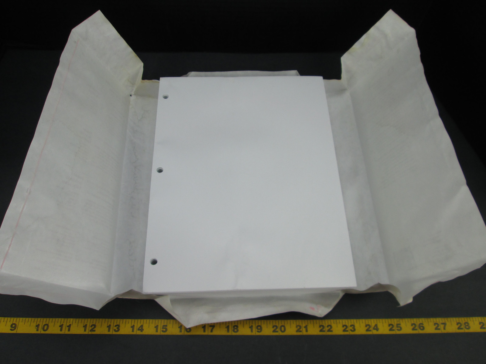 Corporate Express Lot of 2 Reams of Paper Earthsaver Recycled 3 Hole Punched