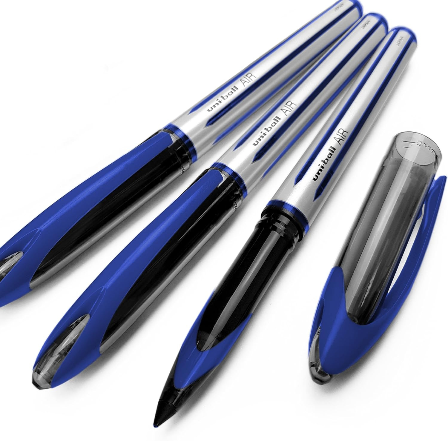 AIR – 0.7mm Medium Rollerball – Pack of 3 – Blue – UBA-188-L