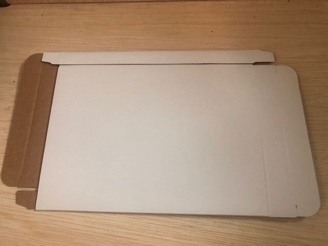 1000 CORRUGATED CARDBOARD DVD CASE MAILER BOX JS86NEW
