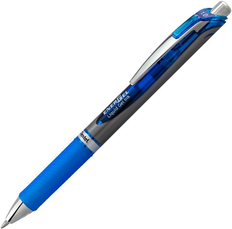 Pentel EnerGel RTX Retractable Liquid Gel 1 Count (Pack of 4), Multicolor