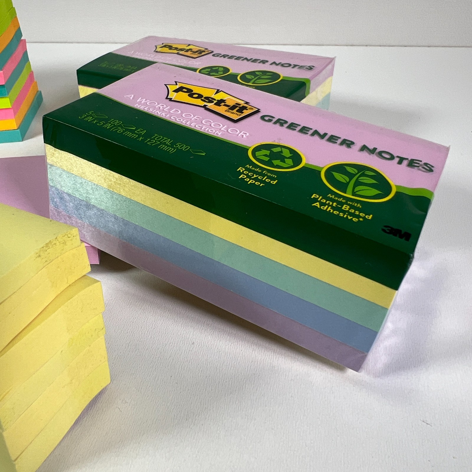 Post-it Sticky Notes Pads (3×3; 3×5; 2×1.5) Yellow, Pink, Multicolor Lot (52x)
