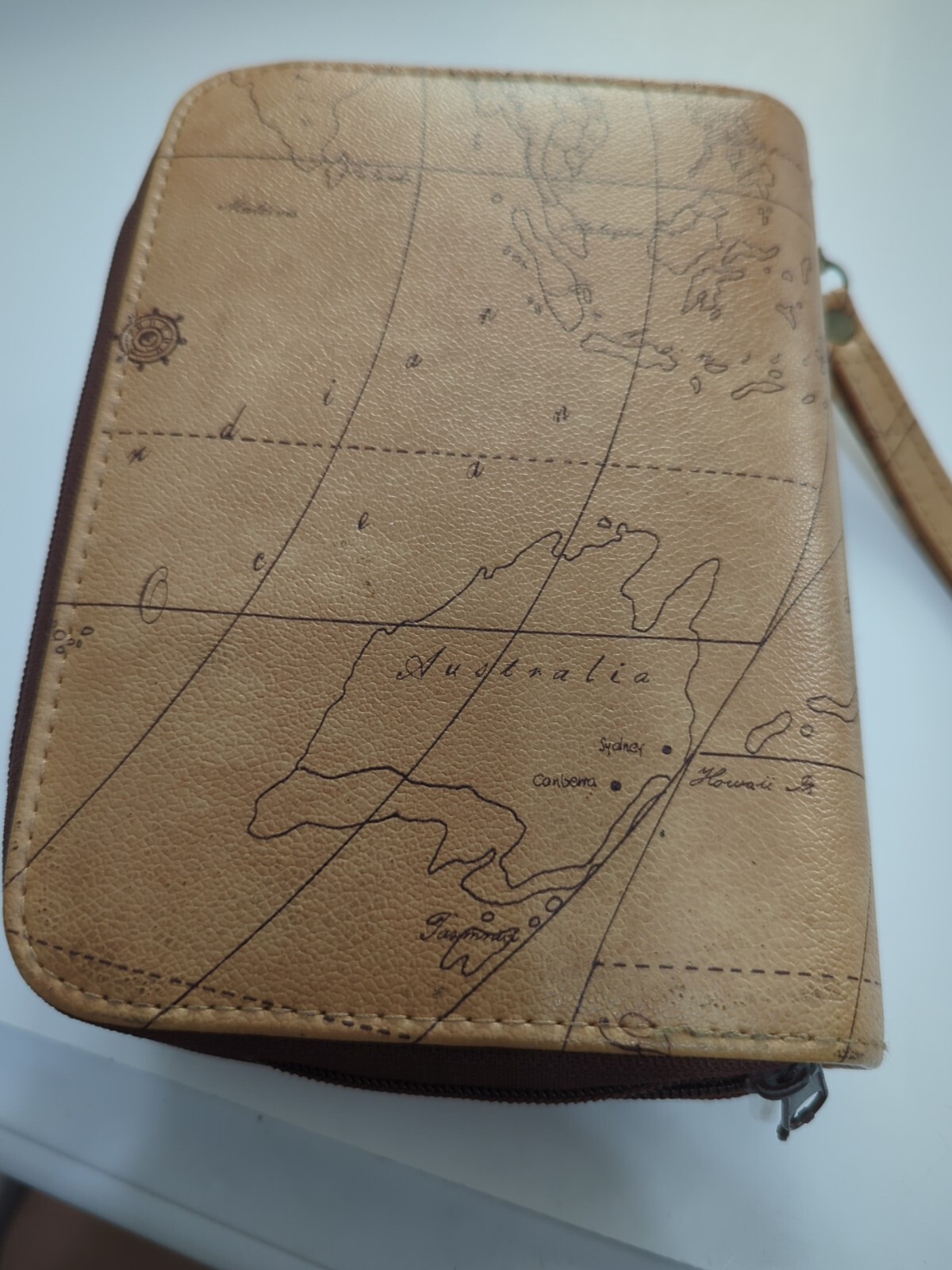 Vintage 1998-2001 Daily/Monthly Planner With Attached Cell Phone Case EUC