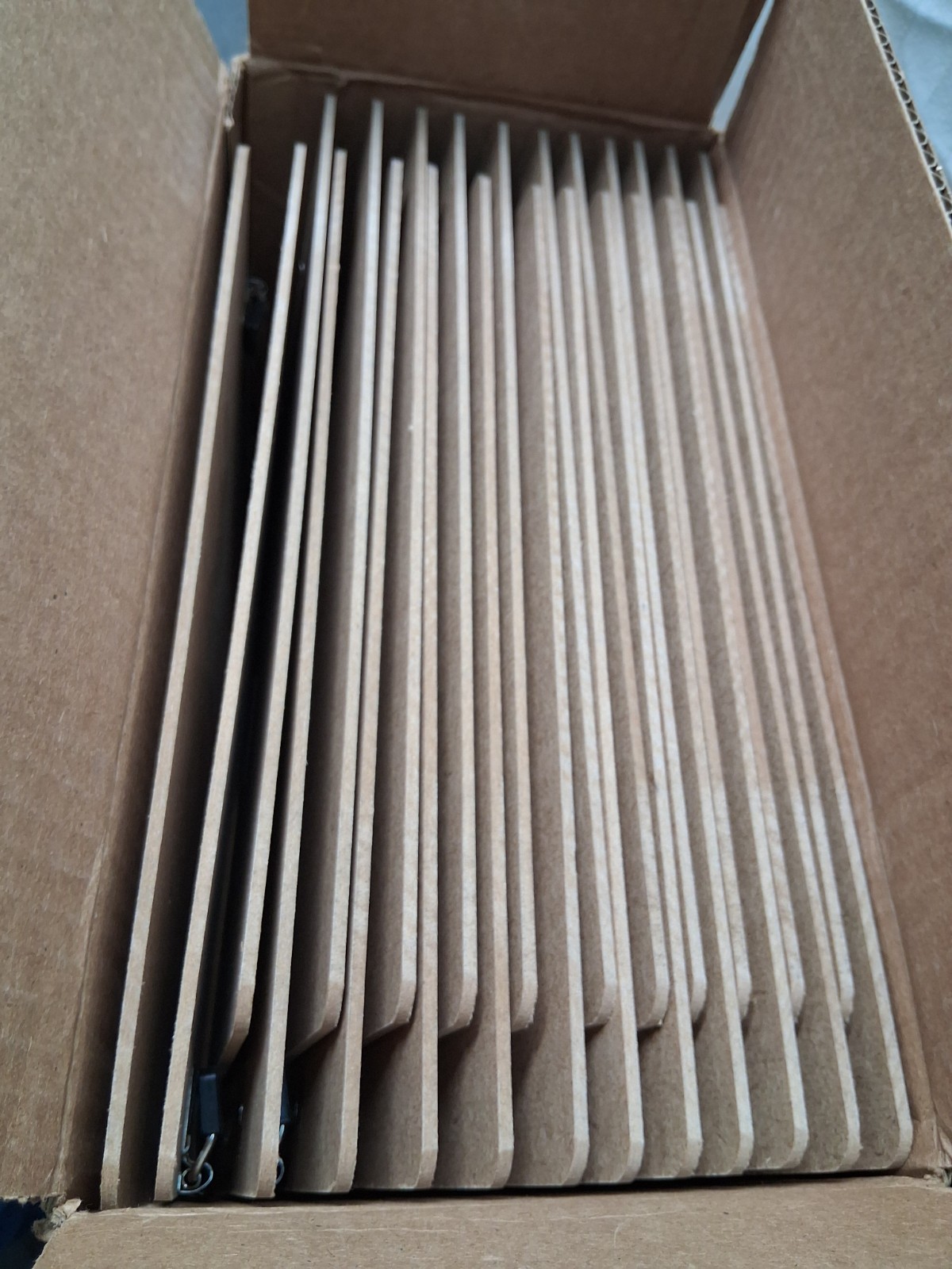 Recycled Wood Clipboards, Low Profile Clip, 24 Pack Clipboards (9 x 12.5 Inches)