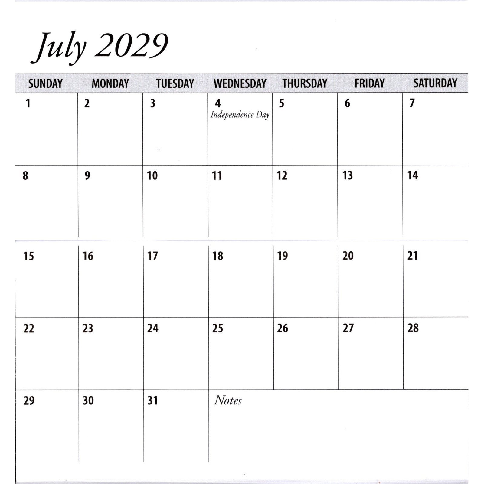 Style Choice * Patriotic * 3 Year Pocket Calendar Planner 2025-2027 w Notepad