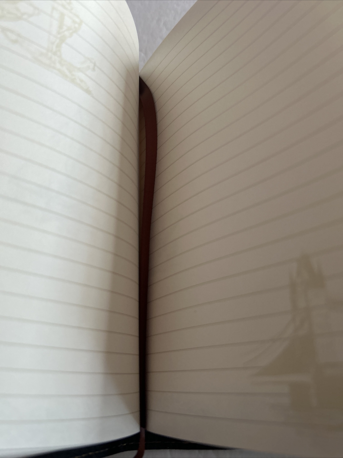 CAGIE Journal with Lock Unisex Vintage Sailor Notebook Reusable Faux Leather