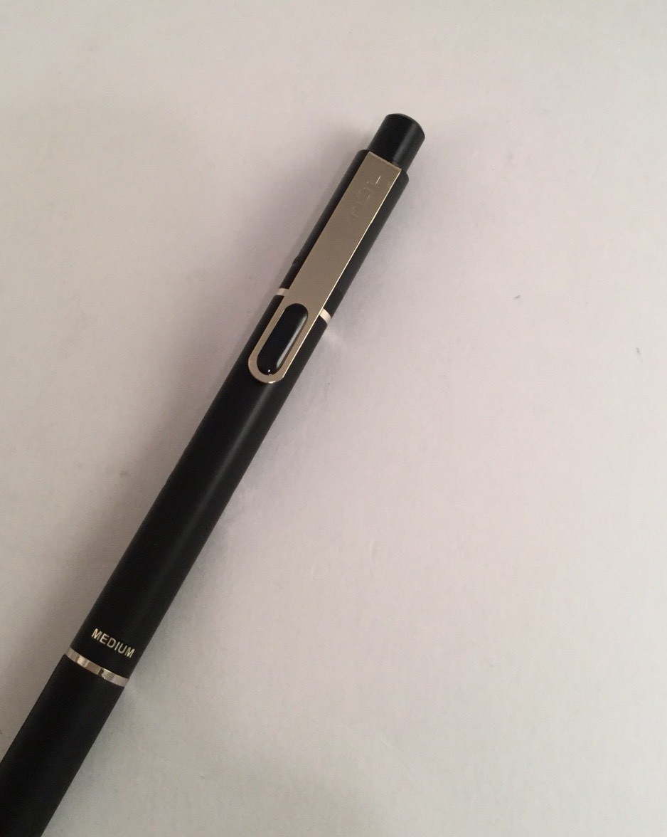 TUL Retractable Pen Ballpoint Black Silver Limited Edition Med 1.0 BP Series
