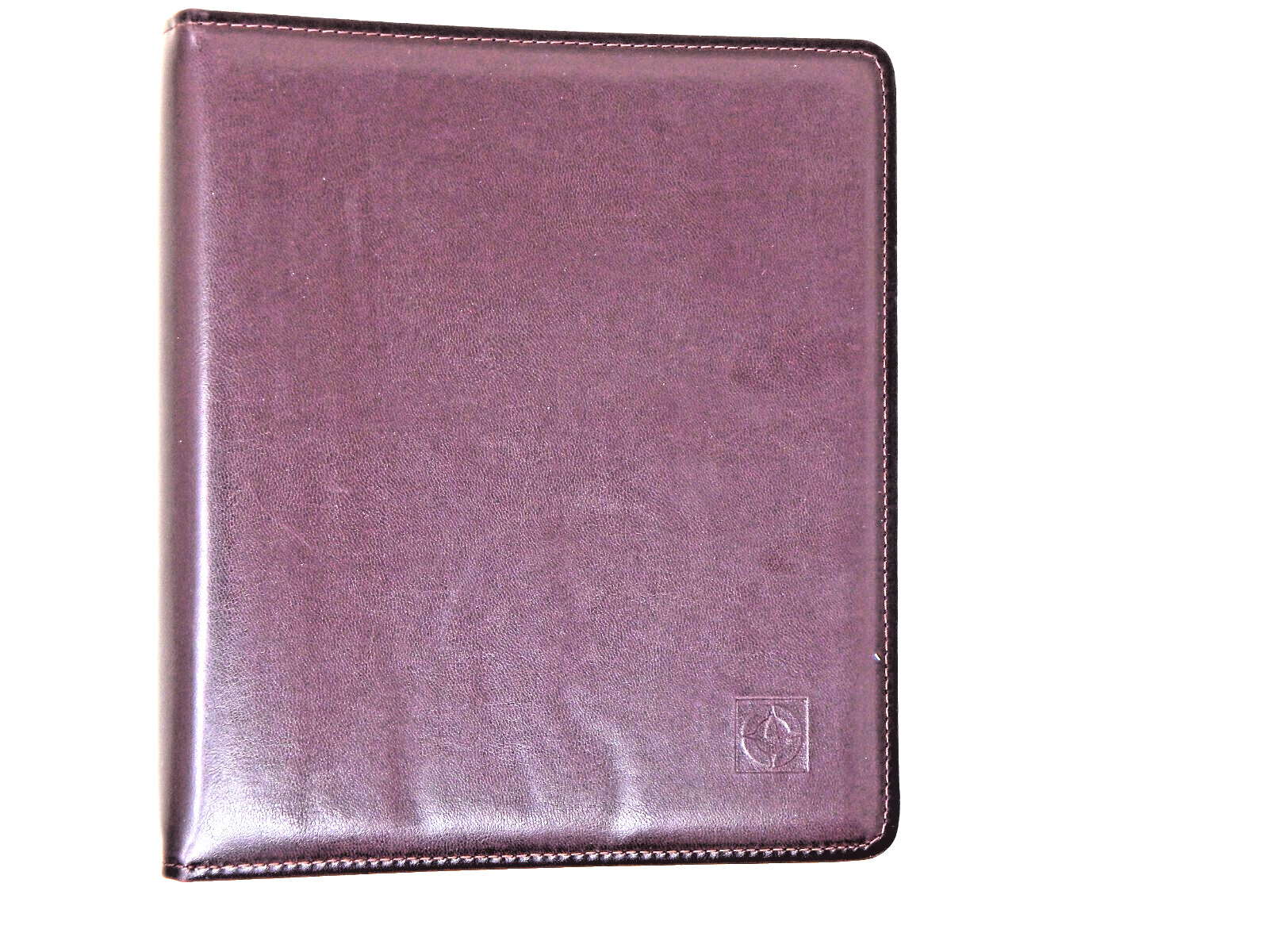 Franklin Covey Canada Maroon Faux Leather Classic Planner Organizer Binder7~1.25