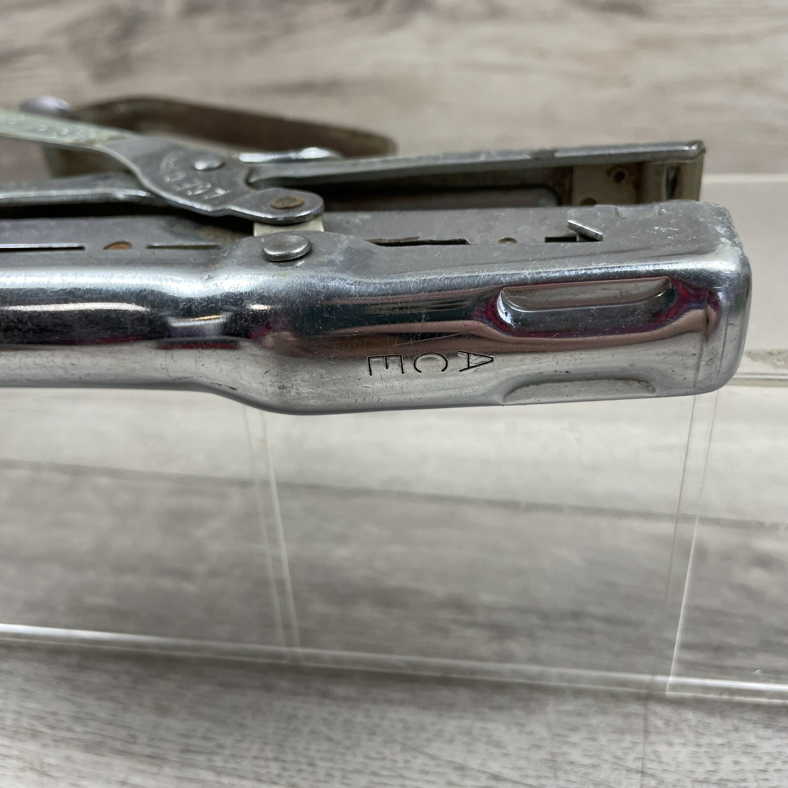 Vintage ACE Clipper Stapler No 700 Ace Fastener Corp. Plier Stapler