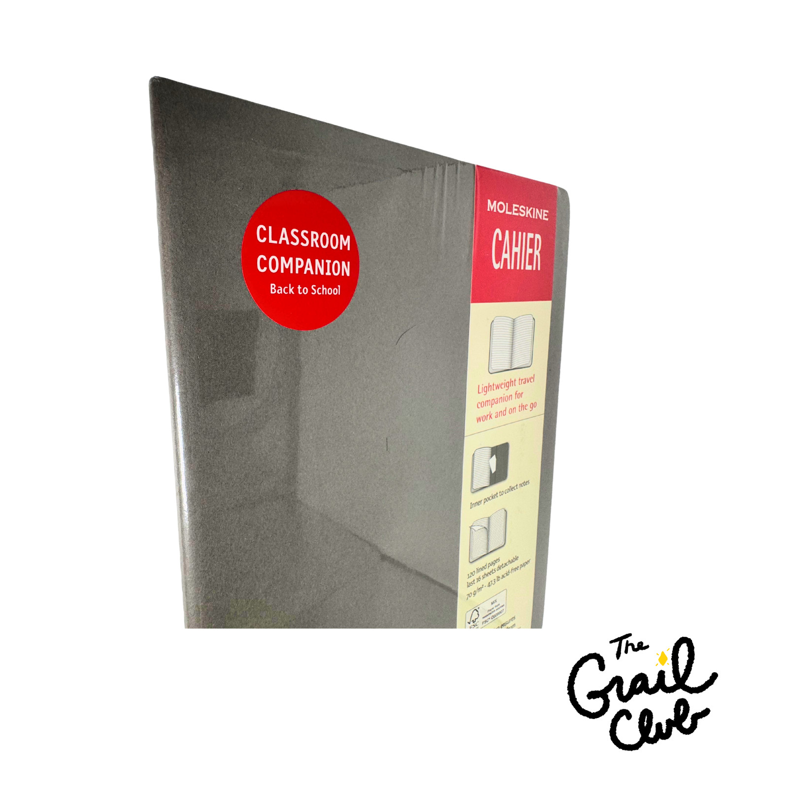 Moleskine Cahier Journal 120 Lined Pages 70g/m Acid Free Paper – Free Shipping